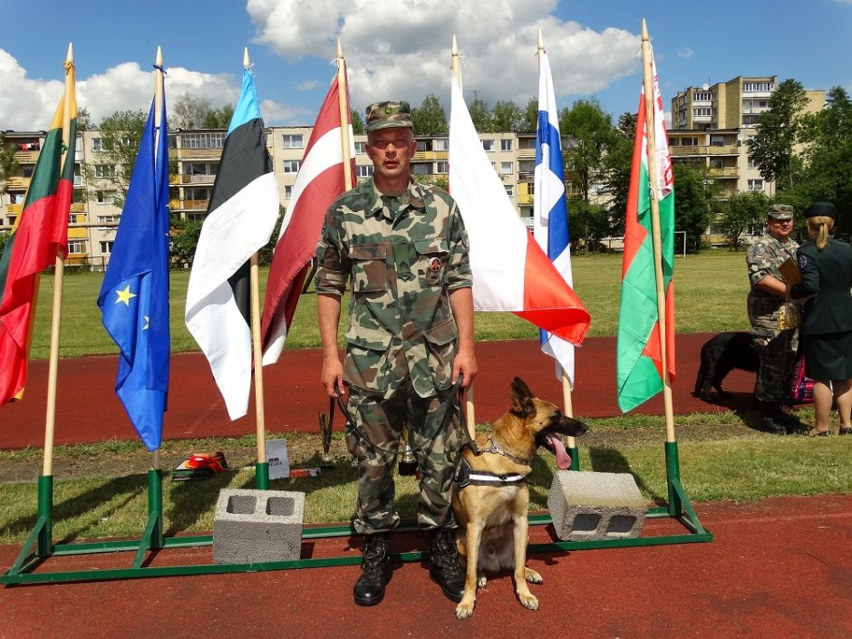 Tarnybinių šunų čempionate triumfavo belgų aviganis Grikis