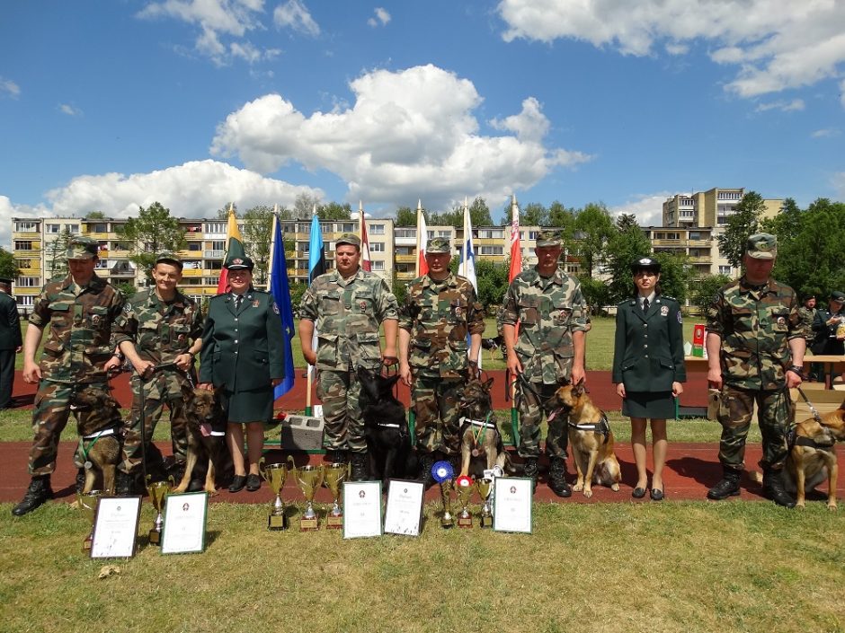 Tarnybinių šunų čempionate triumfavo belgų aviganis Grikis