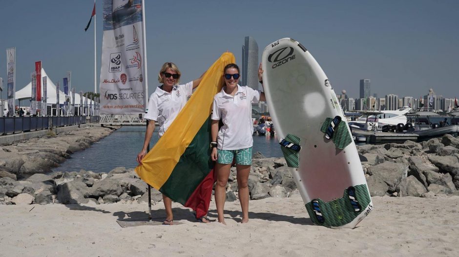 Prestižinėje regatoje neringiškė pelnė sidabro medalį