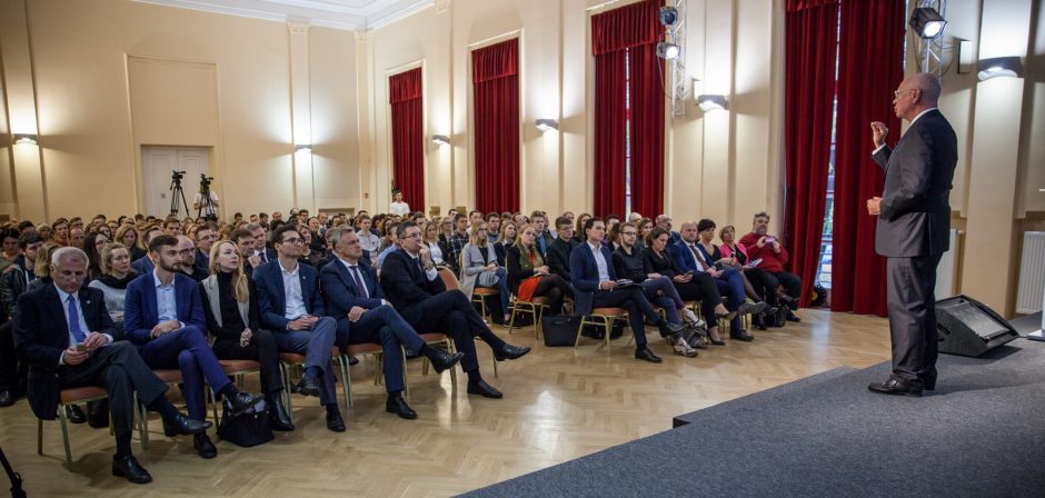Naujasis KTU garbės daktaras: Lietuva turi didelį potencialą