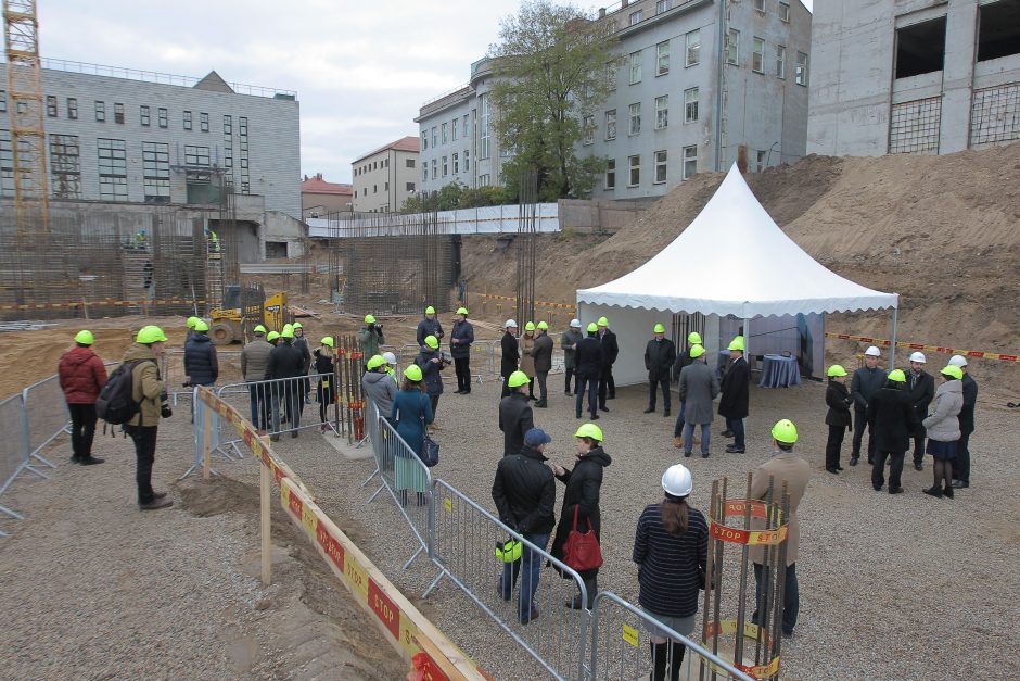 Statybų bumas: prie arenos iškils ir verslo centras „Arka“