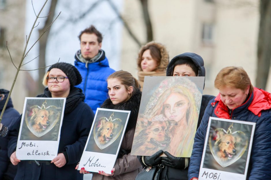 Nesuvokiamas žiaurumas: šunį uždaužė kirviu, nes jis lojo