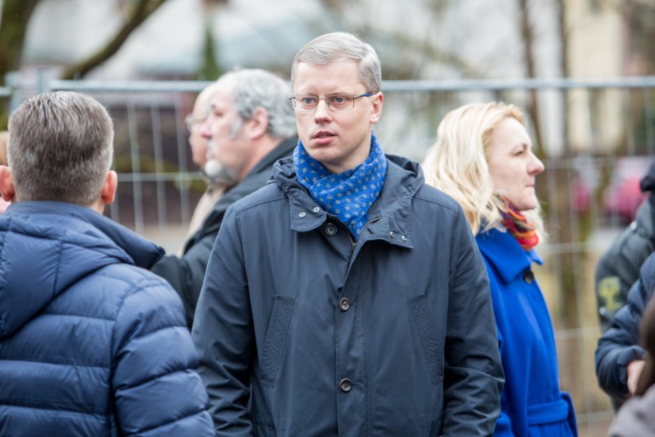 Protestuotojai nori gelbėti Kauko laiptų medžius