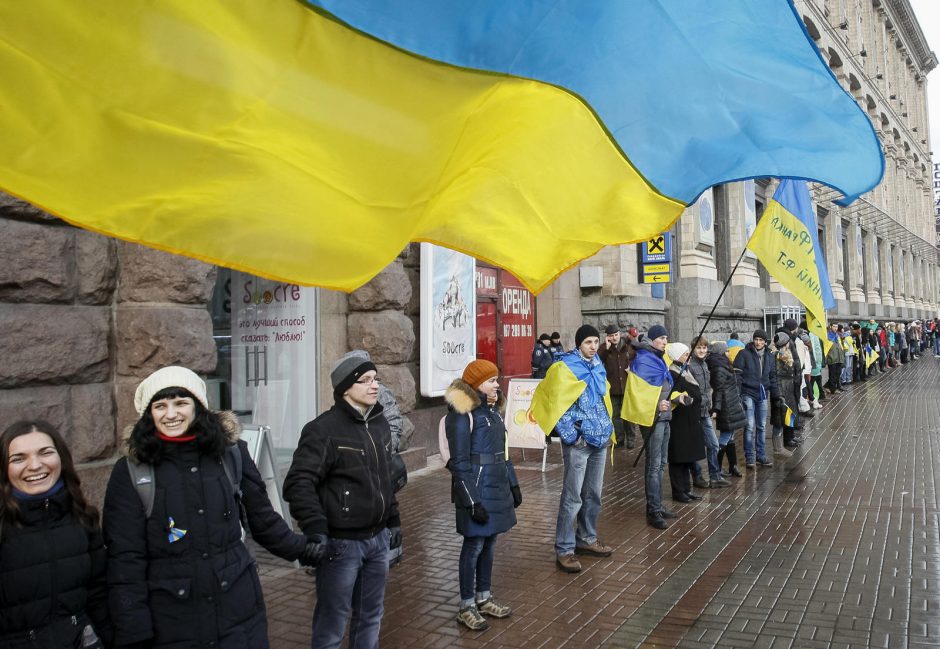 Kijeve – protestai dėl atsisakymo pasirašyti stojimo į ES dokumentus