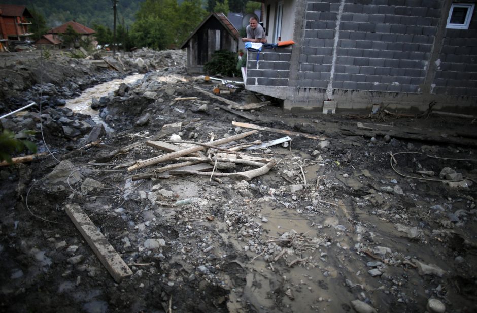 Balkanai skaičiuoja potvynio nuostolius