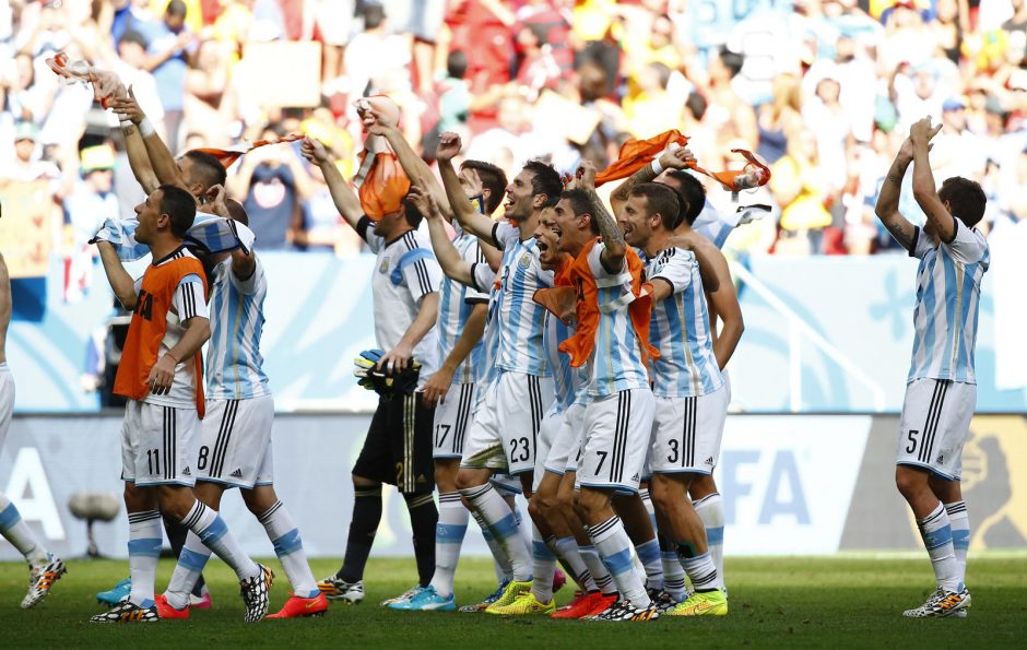 Pasaulio futbolo čempionato ketvirtfinalis: Argentina - Belgija