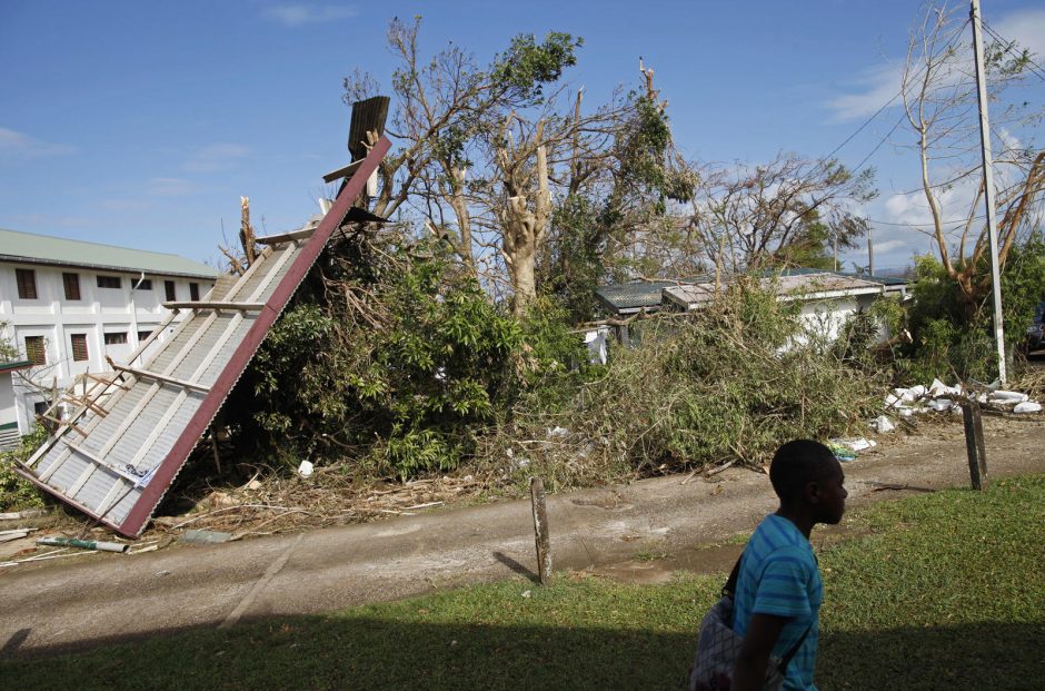 Vanuatu premjeras: ciklono aukų tikriausiai reikšmingai nebepadaugės