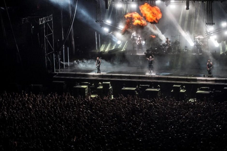 Kitais metais – pirmasis Baltijos šalyse „Rammstein“ šou po atviru dangumi