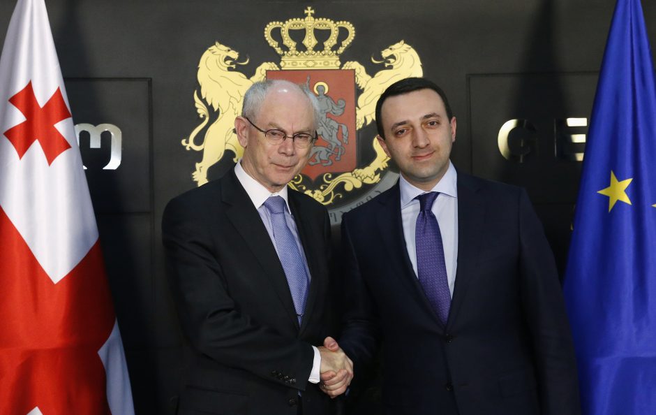 H. Van Rompuy: Gruzija pasirašys asociacijos sutartį su ES birželio 27-ąją