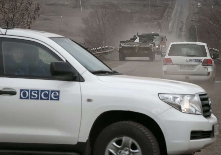Nevaržomai ESBO stebėtojų prieigai Rytų Ukrainoje – Rusijos palaikymas