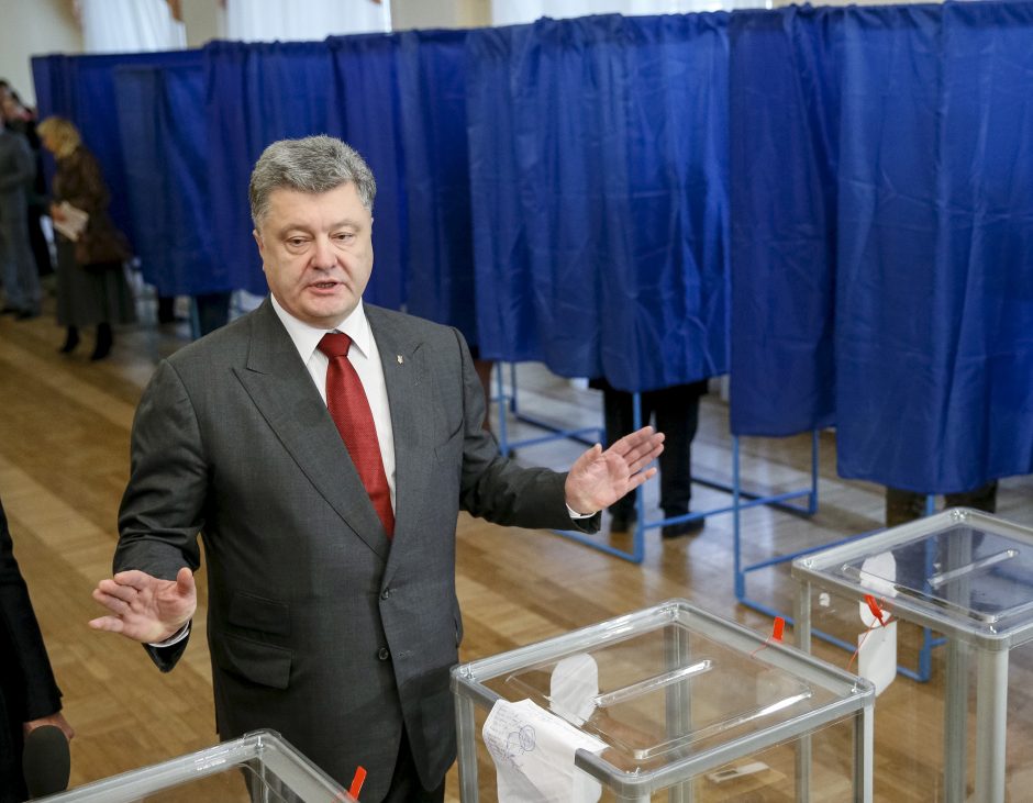 Ukrainos vietos valdžios rinkimuose – susiskaldymas tarp vakarų ir rytų
