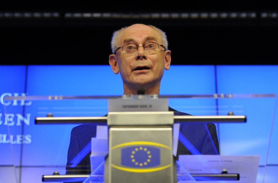 ES lyderiai susitiks ketvirtadienį svarstyti padėties Ukrainoje