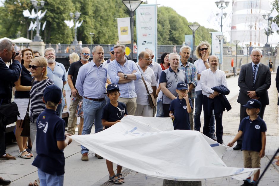 Buriuotojui B. Rožinskui – atminimo knechtas Klaipėdoje