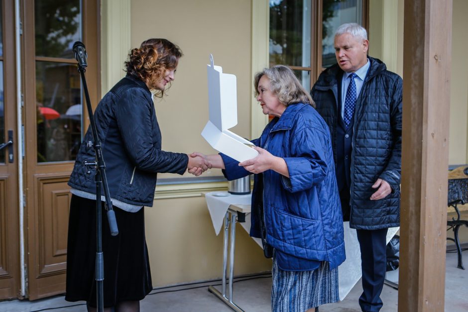 Knygų mugės atidaryme – kilnus gestas jos sumanytojai