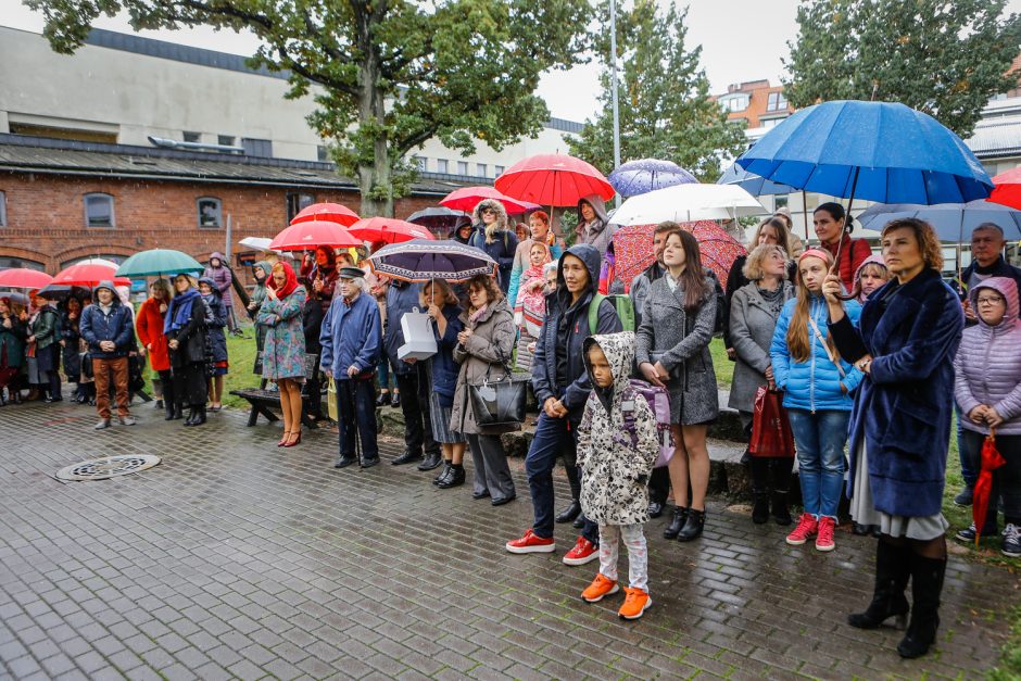 Knygų mugės atidaryme – kilnus gestas jos sumanytojai