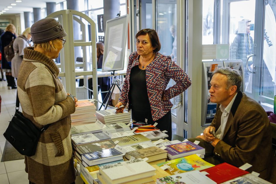 Knygų mugės atidaryme – kilnus gestas jos sumanytojai