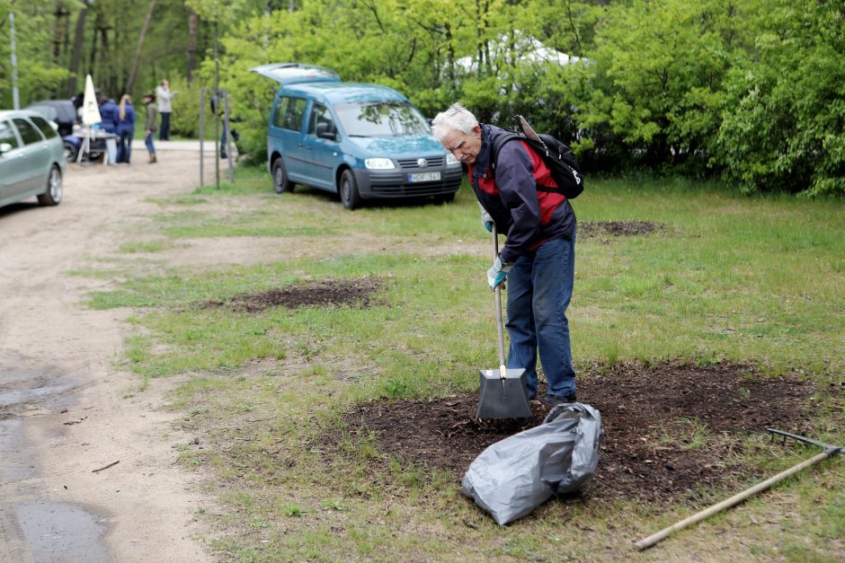 Talka parke suvienijo klaipėdiečius