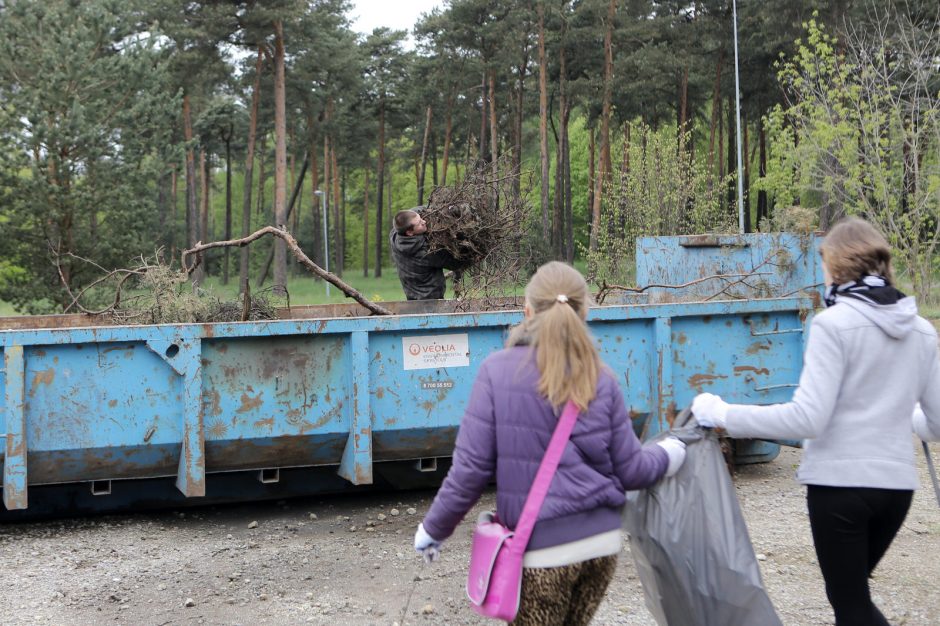 Talka parke suvienijo klaipėdiečius