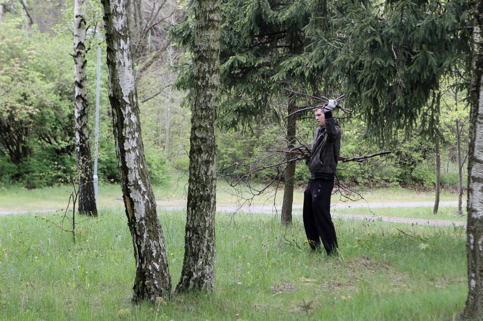 Talka parke suvienijo klaipėdiečius