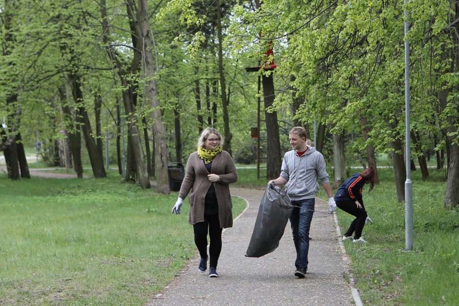 Talka parke suvienijo klaipėdiečius