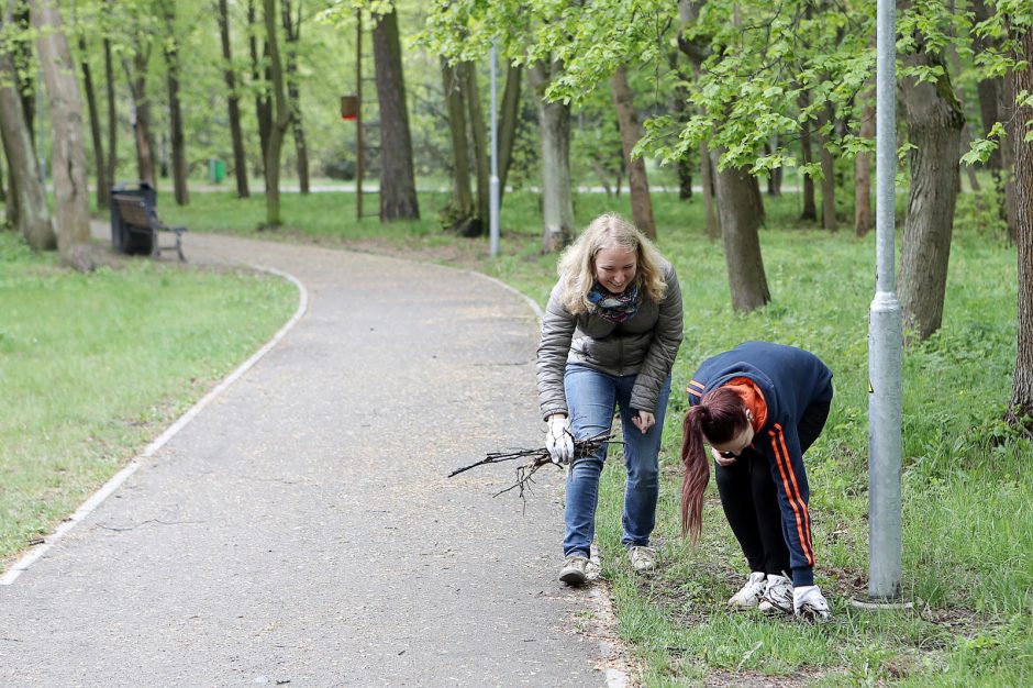 Talka parke suvienijo klaipėdiečius