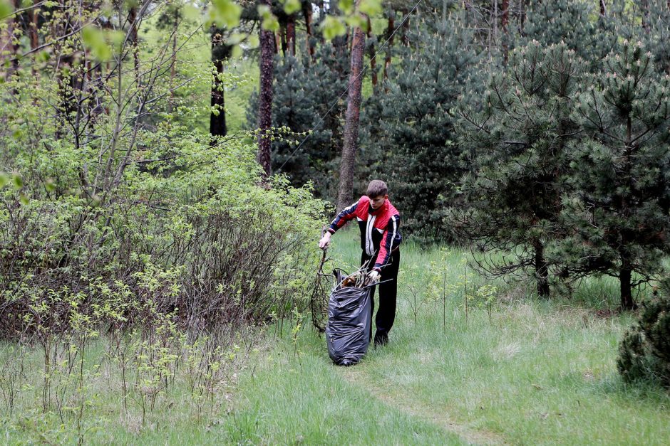 Talka parke suvienijo klaipėdiečius