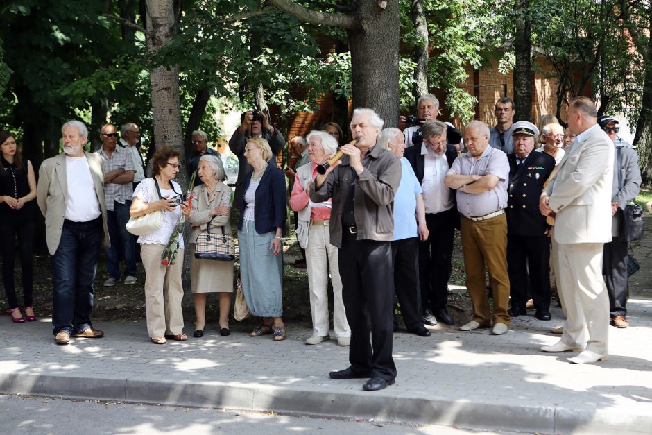 Atidengta memorialinė lenta lietuvybės puoselėtojui M. Jankui