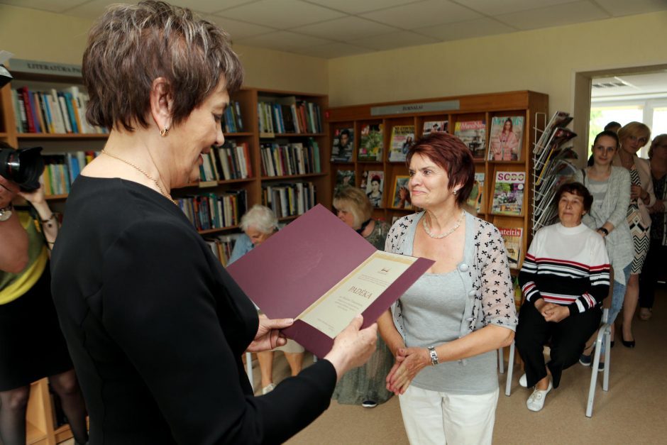 Skaitytojai grįžo į biblioteką