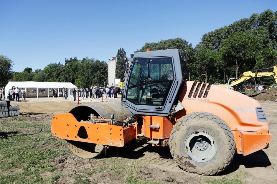 Naujojo komisariato pastato statybos pradėtos laišku ateities kartoms