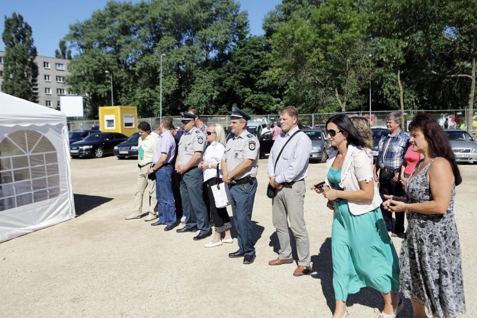 Naujojo komisariato pastato statybos pradėtos laišku ateities kartoms