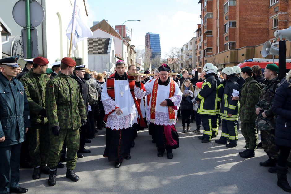 Tikintieji ėjo Kryžiaus kelią