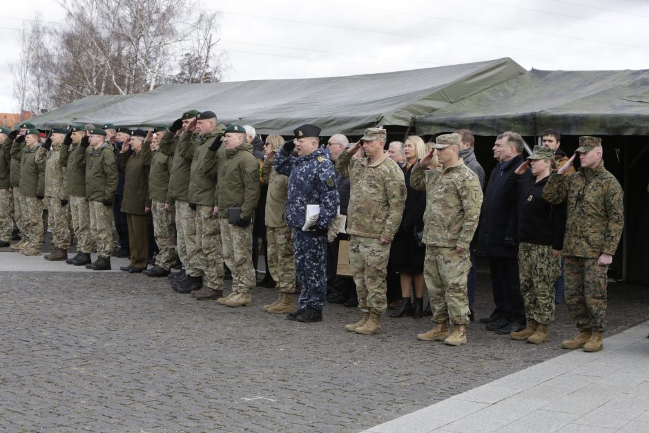 Uostamiestyje – vadų pasikeitimo ceremonija