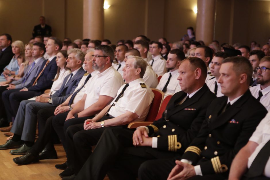 Nauja diplomuotų jūrininkų laida