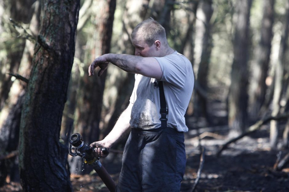 Kuršių nerijai padarytos žalos mastas paaiškės per savaitę 