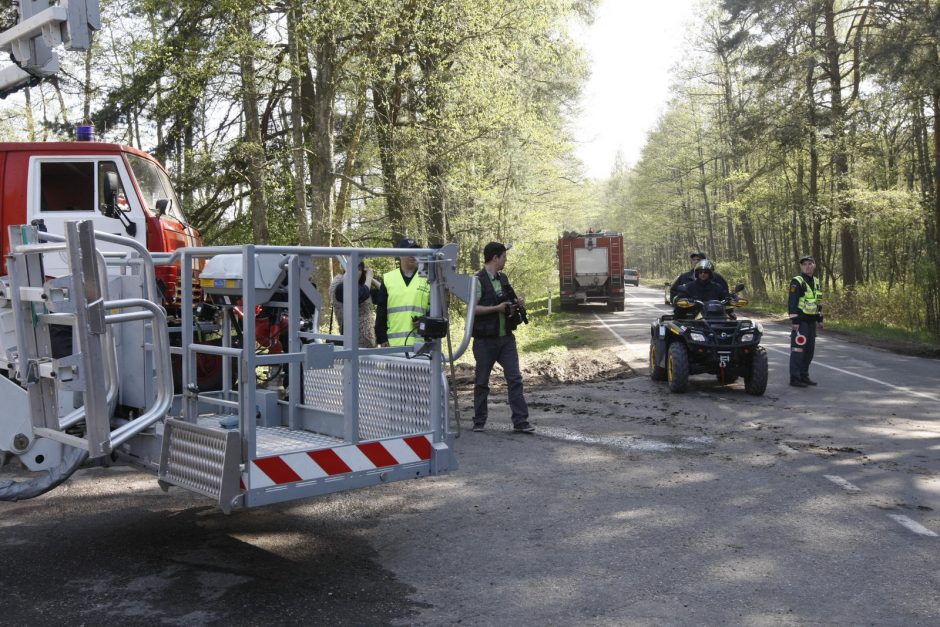 Kuršių nerijai padarytos žalos mastas paaiškės per savaitę 