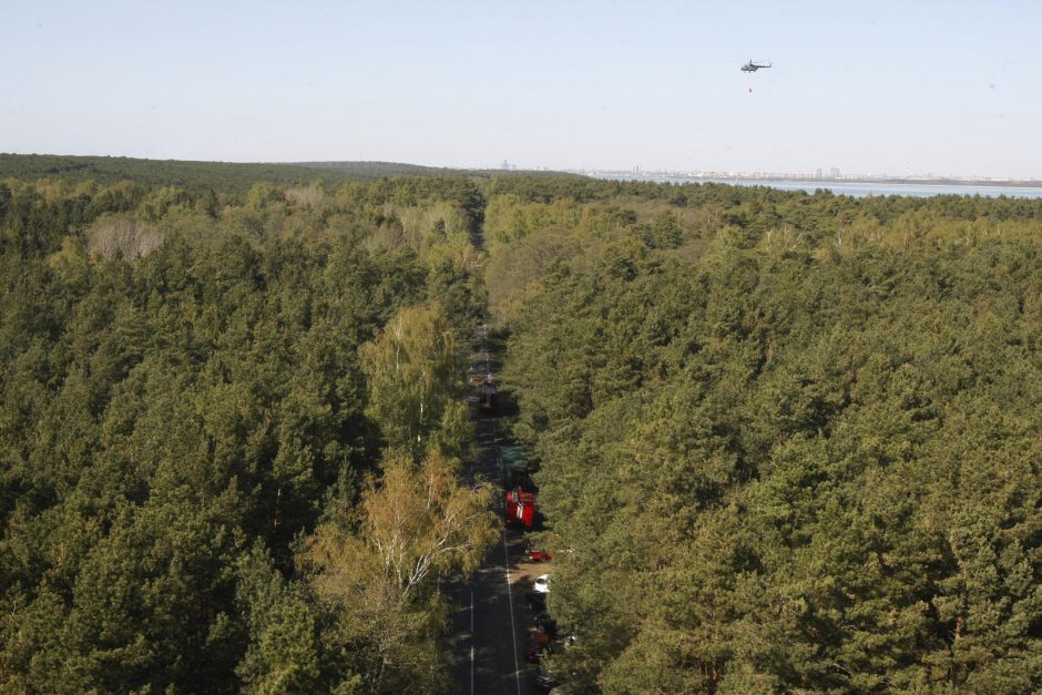 Kuršių nerijai padarytos žalos mastas paaiškės per savaitę 