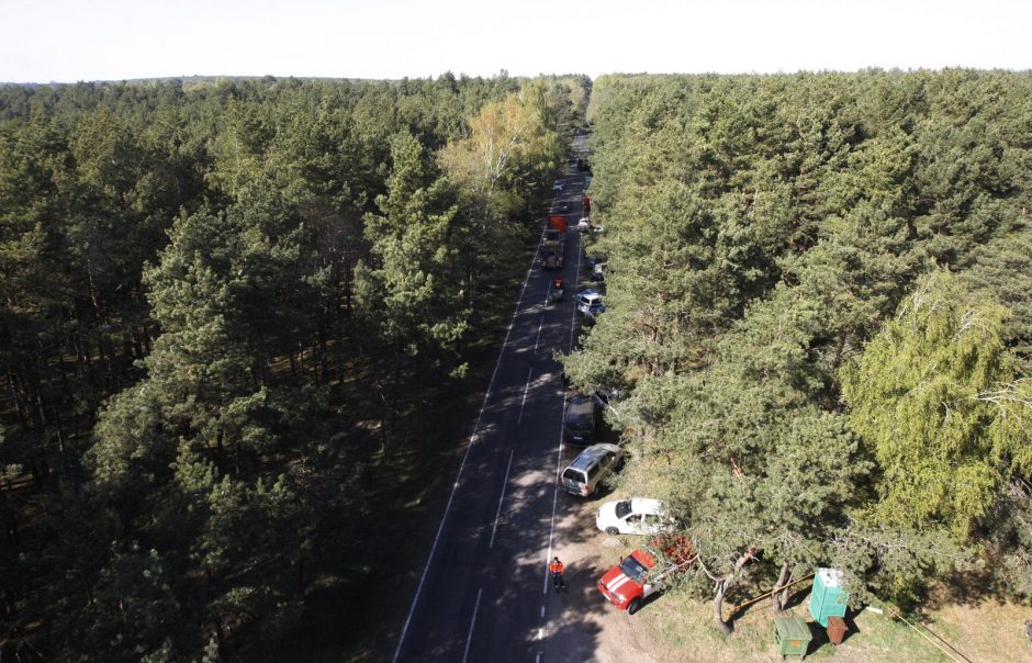 Kuršių nerijai padarytos žalos mastas paaiškės per savaitę 