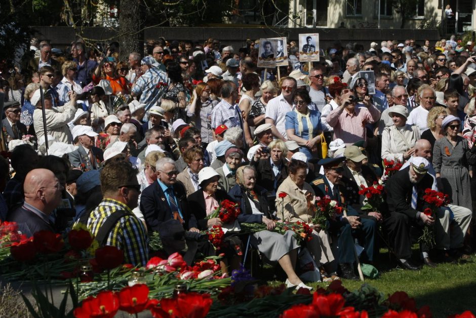 Uostamiestyje paminėta Antrojo pasaulinio karo pabaiga