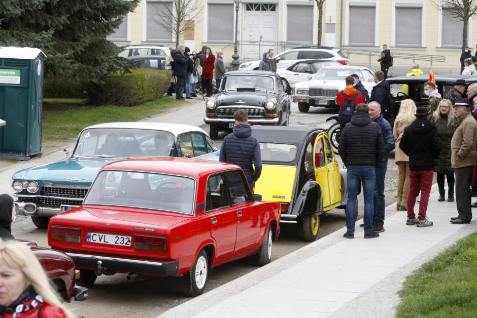 „Seni kibirai“ išriedėjo į Klaipėdos gatves