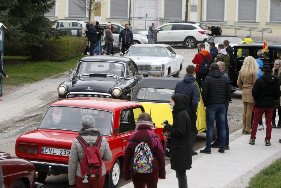 „Seni kibirai“ išriedėjo į Klaipėdos gatves