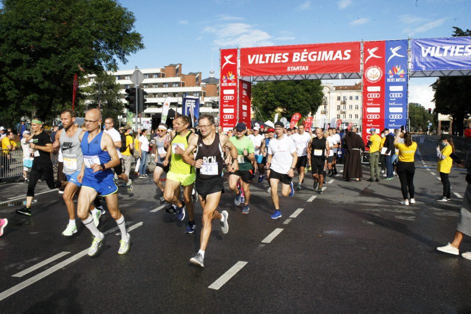 „Vilties bėgimas“ sutraukė šimtus entuziastų