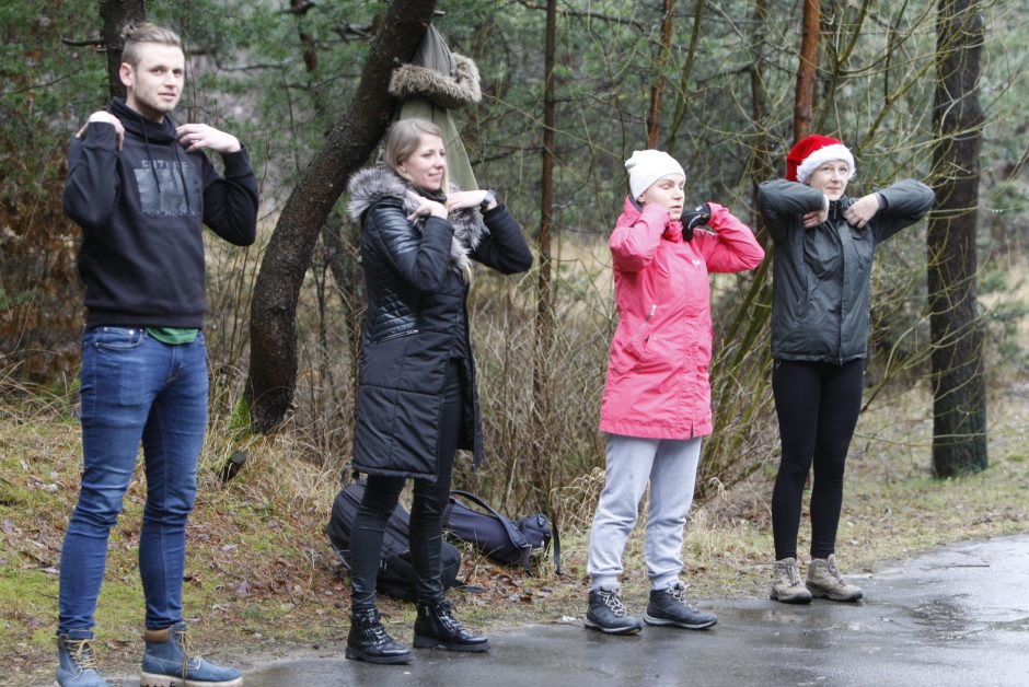 Sveikuoliai nėrė į žiemišką Baltiją