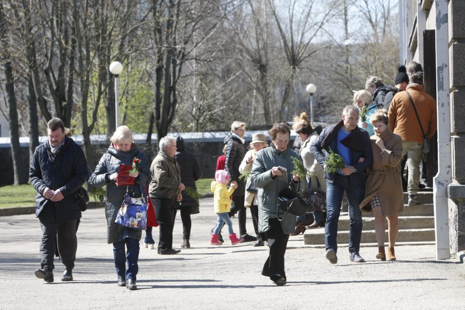 Klaipėdiečius išjudino Verbų sekmadienis