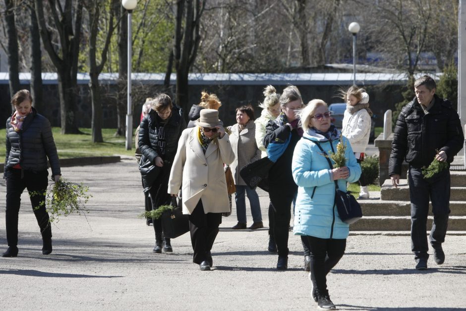 Klaipėdiečius išjudino Verbų sekmadienis