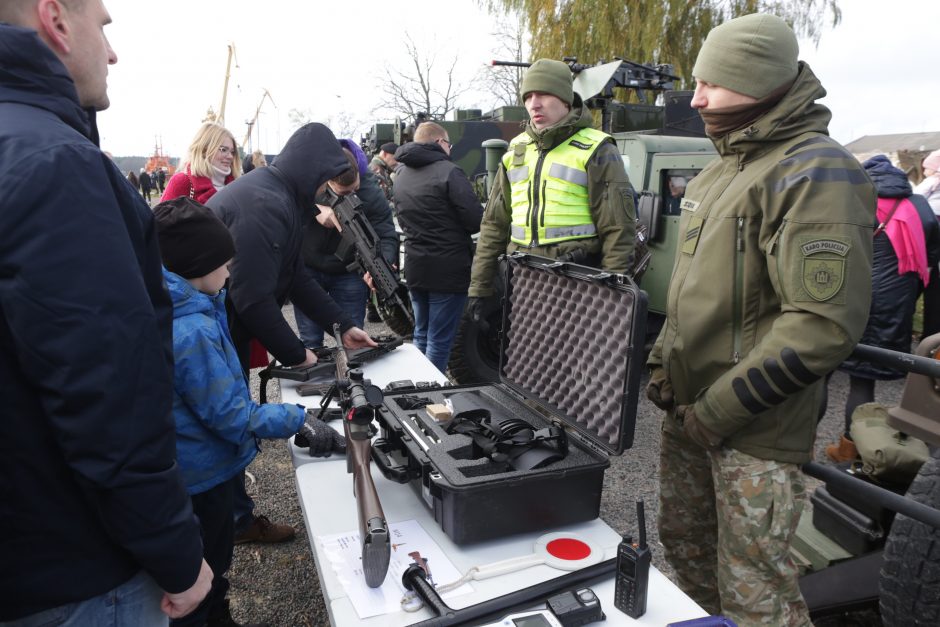 Uostamiestyje paminėta Lietuvos kariuomenės atkūrimo diena