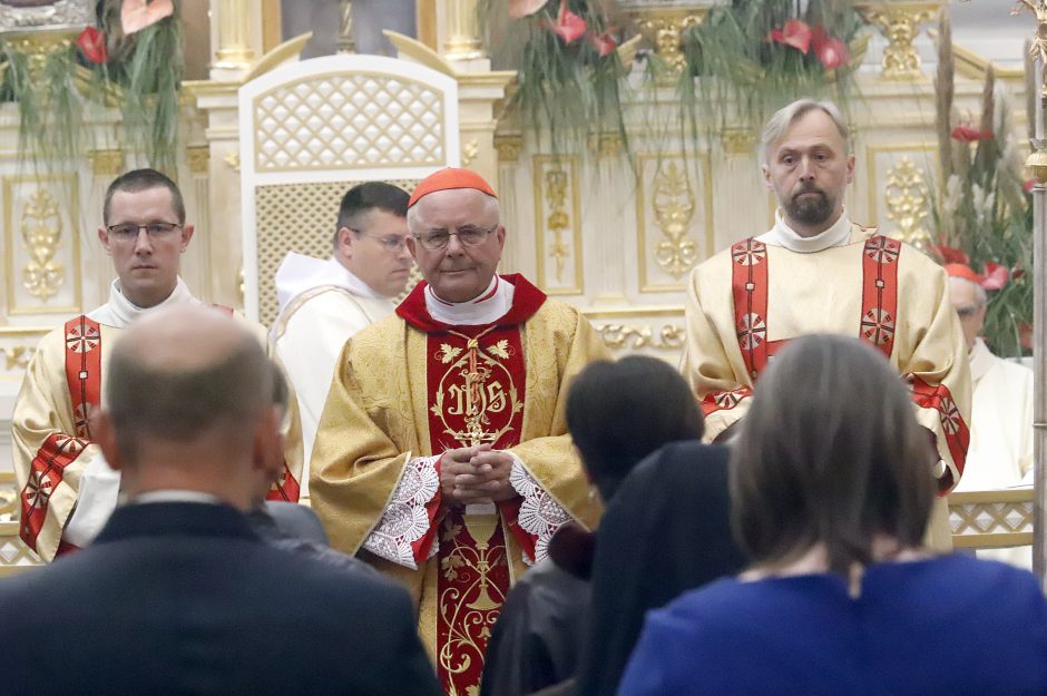 Kaune – kardinolo S. Tamkevičiaus Padėkos Mišios (vaizdo įrašas)