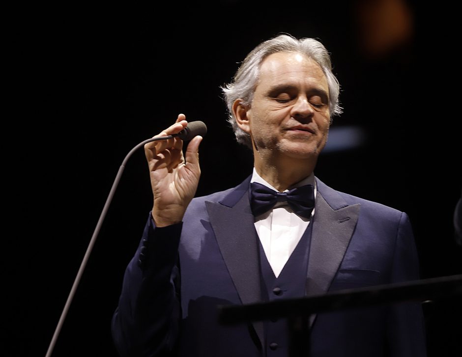 A. Bocelli gerbėjai Kauno centre kėlė spūstis