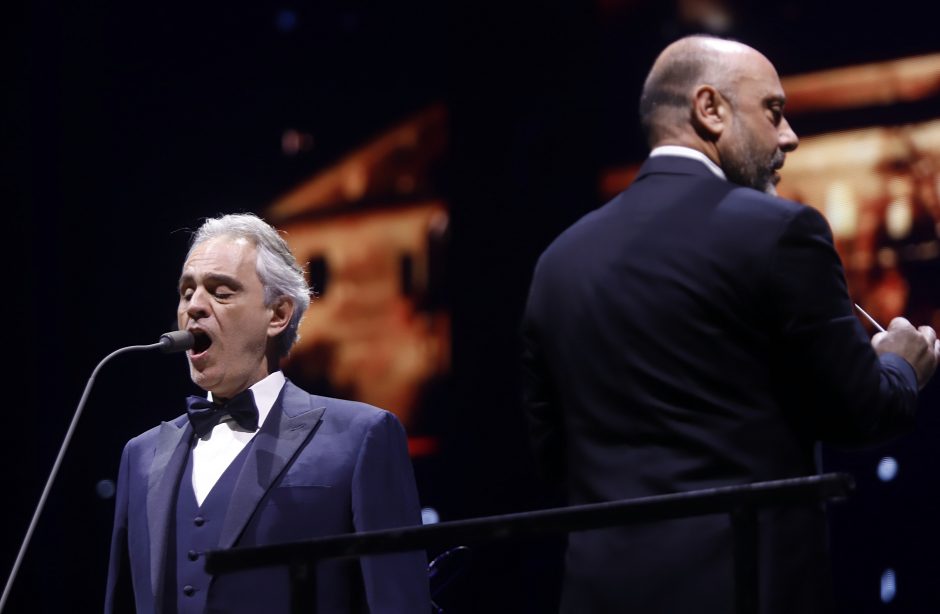 A. Bocelli gerbėjai Kauno centre kėlė spūstis