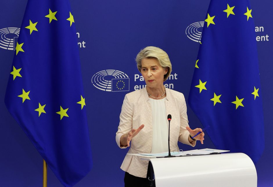 U. von der Leyen prašo ES šalių pasiūlyti po du kandidatus į EK