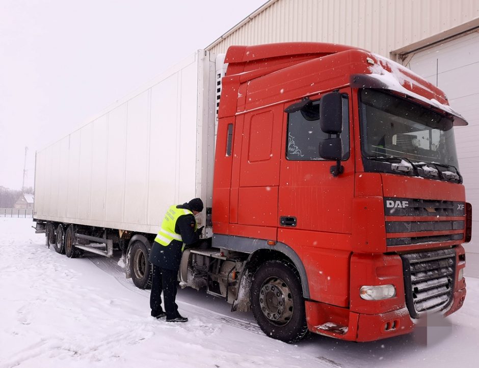 Į Rusiją vištieną gabenęs vairuotojas turėjo, įtariama, suklastotą dokumentą